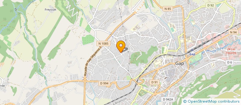 localisation de l'entreprise EXPRESS LIVRAISON à GAP