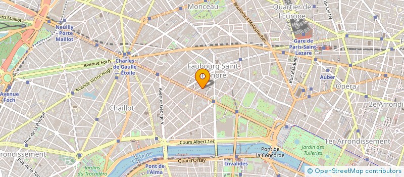 localisation de l'entreprise EXPRESS LUGGAGE MOVING  PARIS