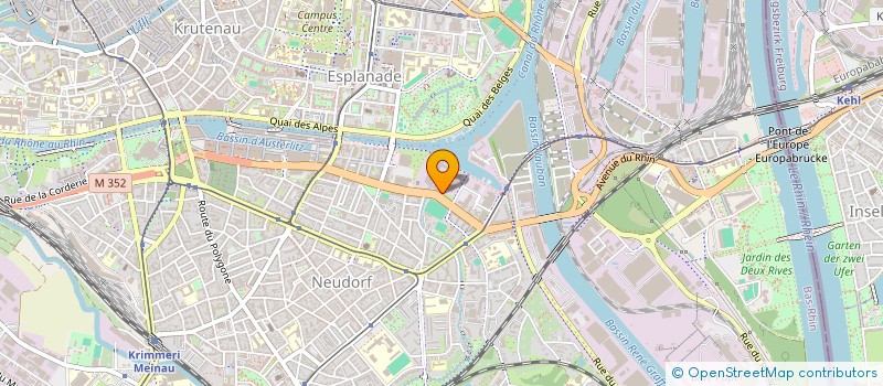 localisation de l'entreprise EXPRESS MATERIAUX à STRASBOURG