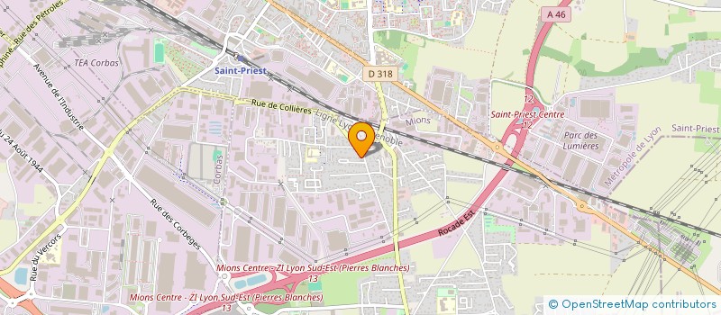 localisation de l'entreprise EXPRESS MENUISERIE  MIONS