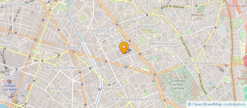 localisation de l'entreprise EXPRESS MIROITERIE  PARIS