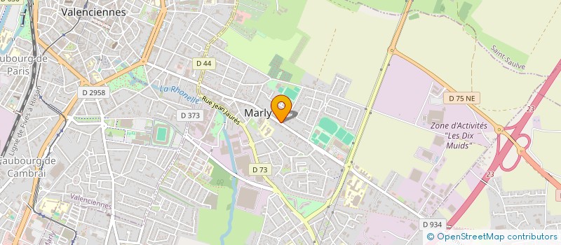 localisation de l'entreprise EXPRESS MULTI SERVICE à MARLY