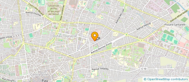 localisation de l'entreprise EXPRESS NETT à PAU