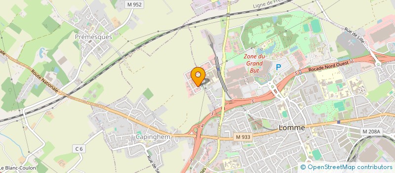 localisation de l'entreprise EXPRESS PARTS SARL à LILLE
