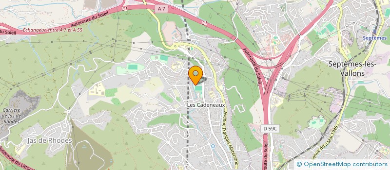 localisation de l'entreprise EXPRESS PENNOIS à LES PENNES-MIRABEAU