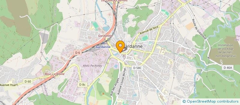 localisation de l'entreprise EXPRESS PERMIS à GARDANNE