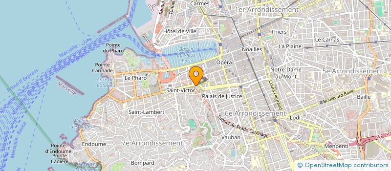 localisation de l'entreprise EXPRESS PHOCEEN à MARSEILLE
