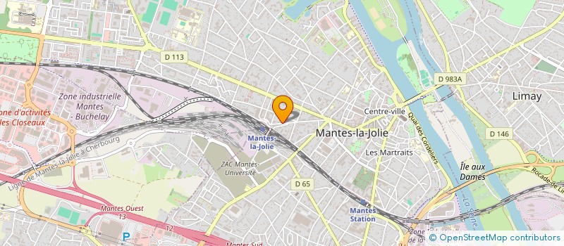 localisation de l'entreprise EXPRESS PHONE à MANTES-LA-JOLIE