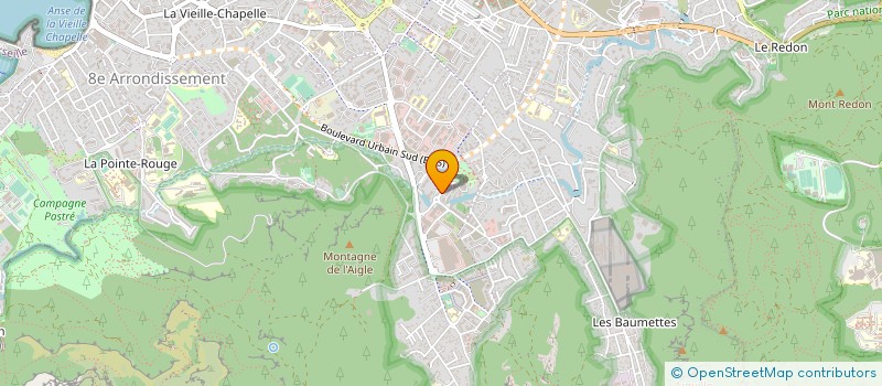 localisation de l'entreprise EXPRESS PNEUS à MARSEILLE