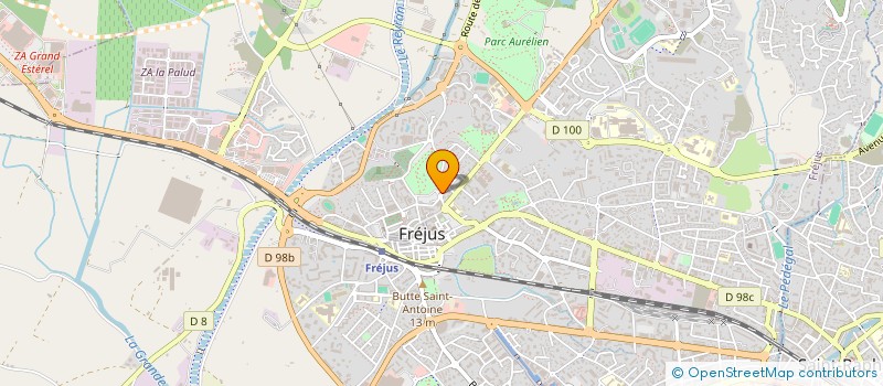 localisation de l'entreprise EXPRESS ROUTE à FREJUS