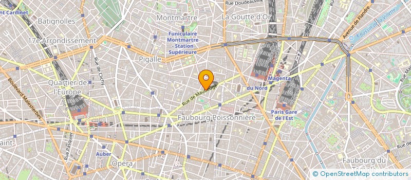 localisation de l'entreprise EXPRESS SECRETARIAT  PARIS