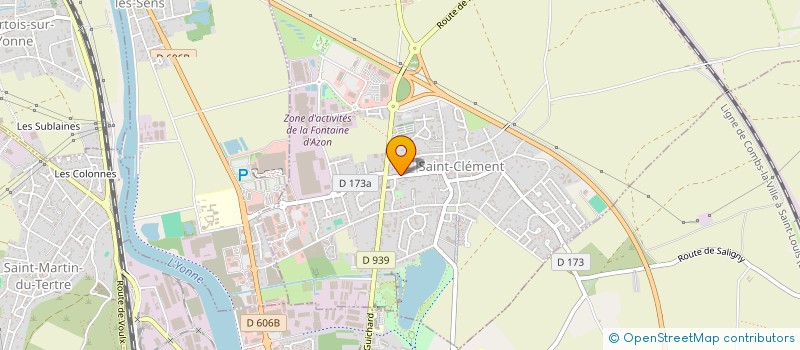 localisation de l'entreprise EXPRESS SENONAIS MONTARGOIS SERVICES à SENS