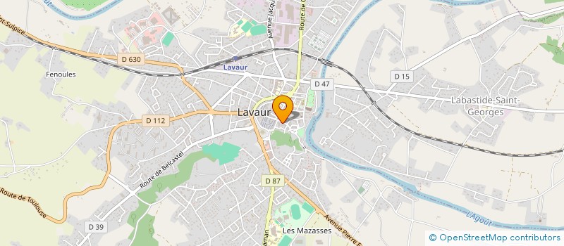 localisation de l'entreprise EXPRESS SERVICE à LAVAUR