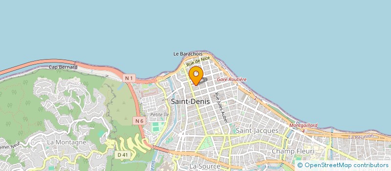 localisation de l'entreprise EXPRESS SERVICE AUTOMOBILE  SAINT-DENIS