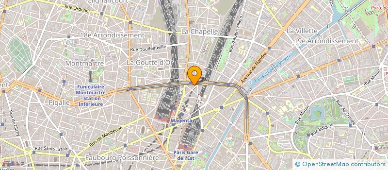 localisation de l'entreprise EXPRESS SERVICE STATION à PARIS