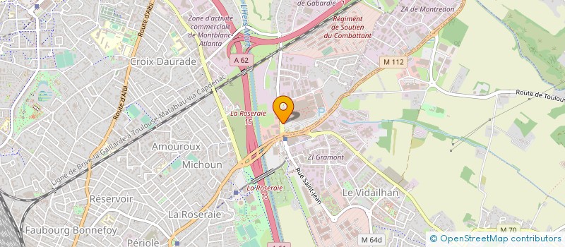 localisation de l'entreprise EXPRESS SERVICES à TOULOUSE