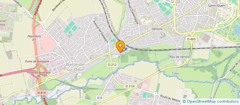 localisation de l'entreprise EXPRESS SERVICES  BRETTEVILLE-SUR-ODON