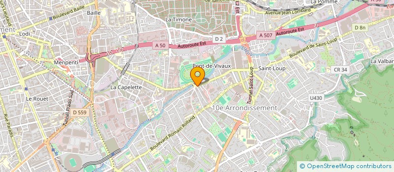 localisation de l'entreprise EXPRESS SICILIA à MARSEILLE