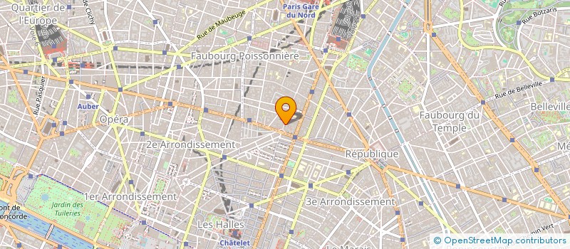 localisation de l'entreprise EXPRESS TRADUCTION ET INTERPRETARIAT  PARIS