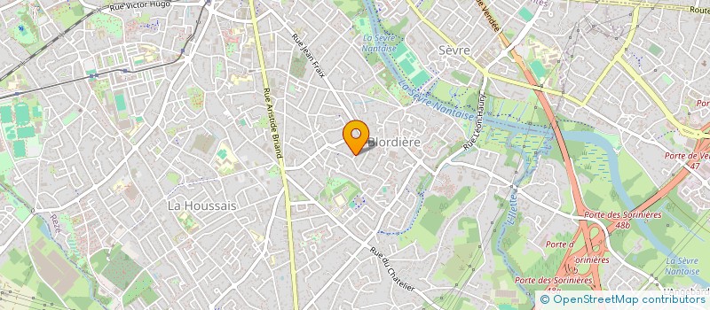 localisation de l'entreprise EXPRESS TRANSPORT 44  NANTES