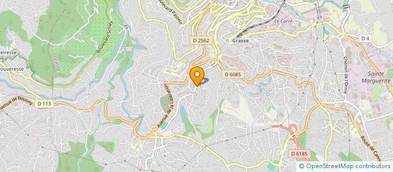 localisation de l'entreprise EXPRESS TRANSPORT LIVRAISON  GRASSE