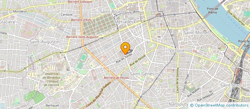 localisation de l'entreprise EXPRESS TRAVAUX BORDEAUX  BORDEAUX