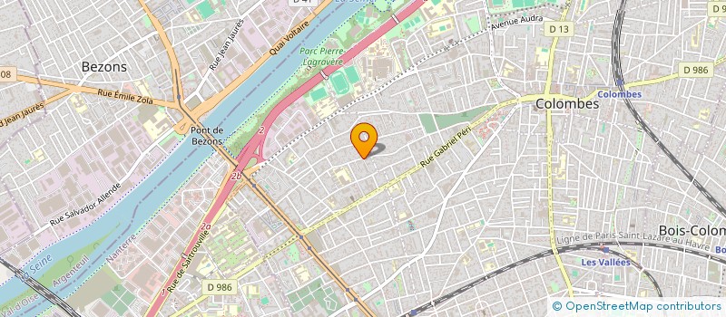 localisation de l'entreprise EXPRESSIGO  COLOMBES