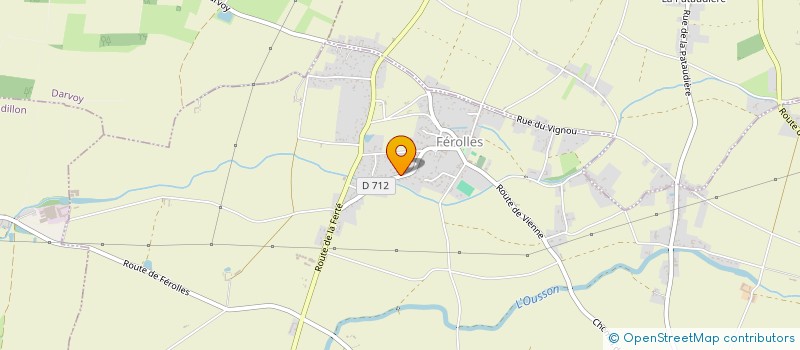 localisation de l'entreprise EXPRESSION à FEROLLES