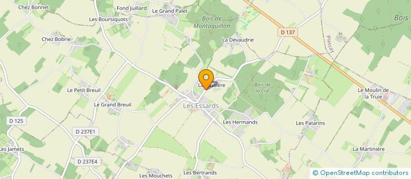 localisation de l'entreprise EXPRESSION CHAMPETRE à LES ESSARDS