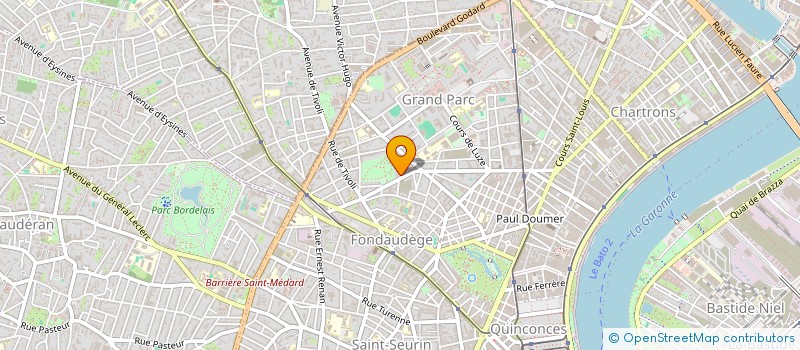 localisation de l'entreprise EXPRESSION EN VIE  BORDEAUX