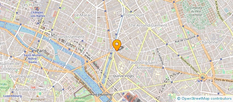 localisation de l'entreprise EXPRESSION GROUPE HOLDING  PARIS