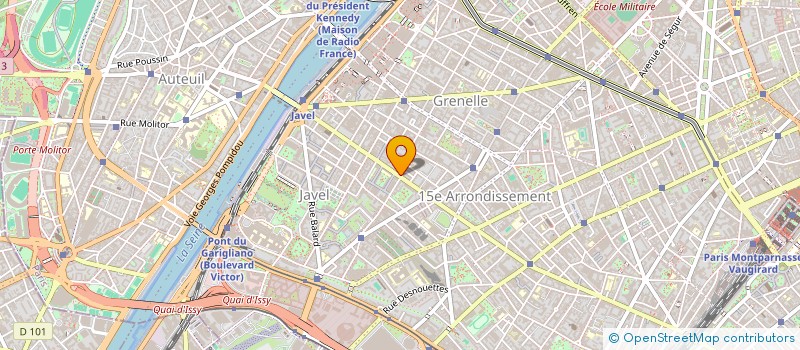 localisation de l'entreprise EXPRESSION HOSPITALITY  PARIS