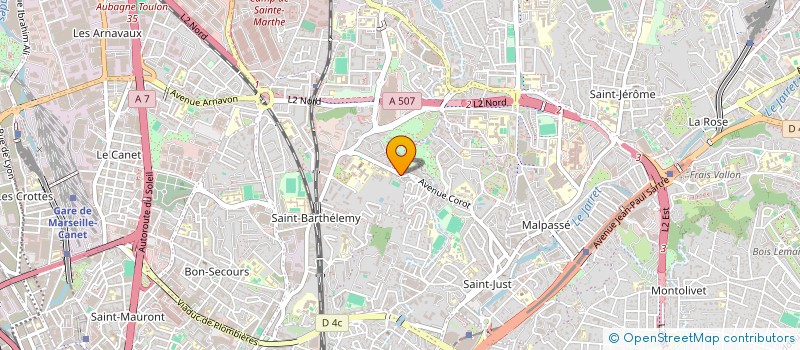 localisation de l'entreprise EXPRESSION JUVENILE à MARSEILLE