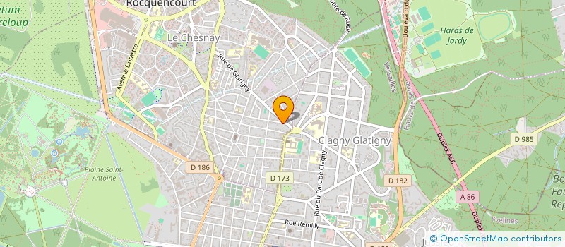 localisation de l'entreprise EXPRESSION LIBRE à LE CHESNAY-ROCQUENCOURT