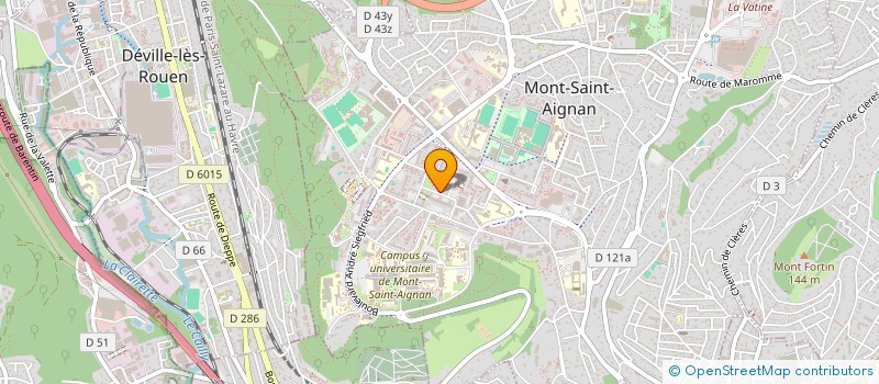 localisation de l'entreprise EXPRESSION LOCALE INFORMATION ANIMATION à MONT-SAINT-AIGNAN