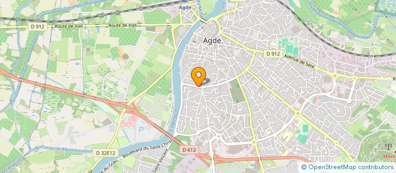 localisation de l'entreprise EXPRESSION M'DANSE  AGDE