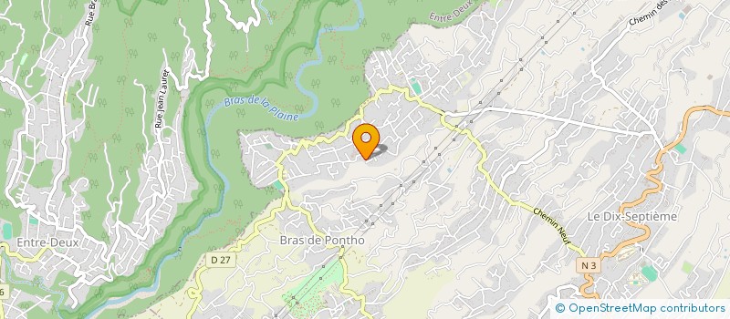 localisation de l'entreprise EXPRESSION MOSAIQUE  LE TAMPON