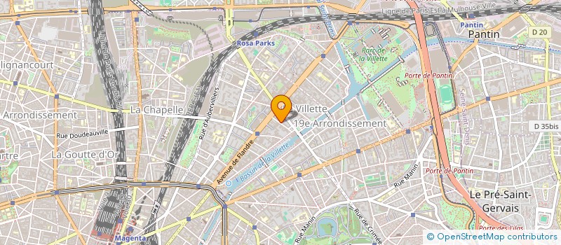 localisation de l'entreprise EXPRESSION OCEAN  PARIS