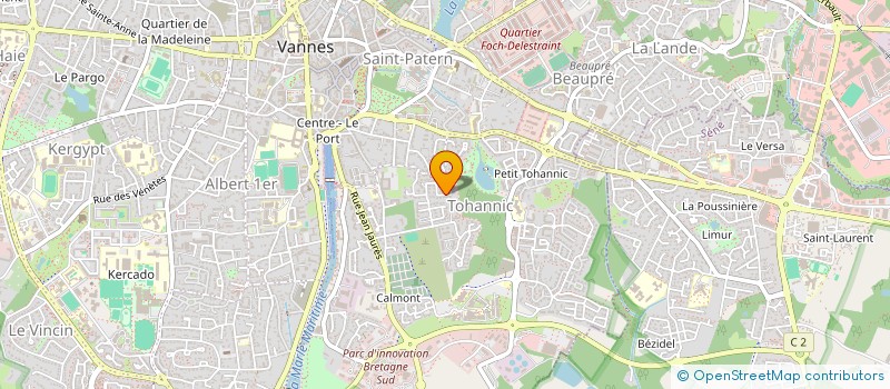 localisation de l'entreprise EXPRESSION VOILE SAILING SPIRIT à VANNES