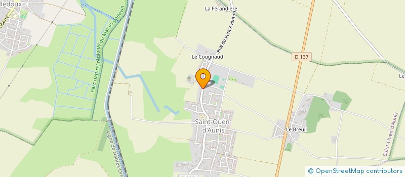 localisation de l'entreprise EXPRESSIONS AUDONIENNES  SAINT-OUEN-D'AUNIS