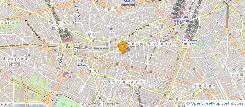 localisation de l'entreprise EXPRESSIONS D'ART  PARIS