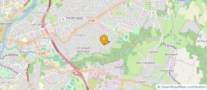 localisation de l'entreprise EXPRESSIONS JARDIN à PANAZOL