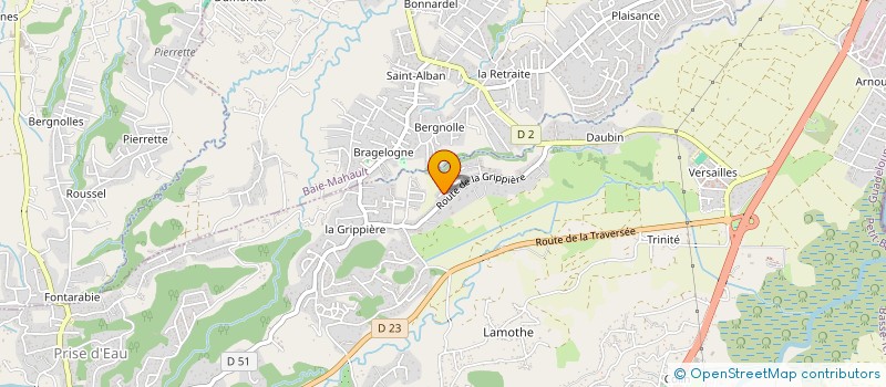 localisation de l'entreprise EXPRESSIONS SG à PETIT-BOURG
