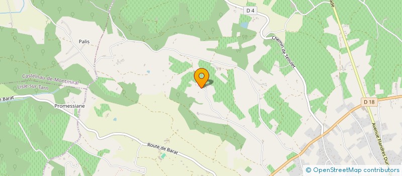 localisation de l'entreprise EXPRESSIONS SUD OUEST à GAILLAC
