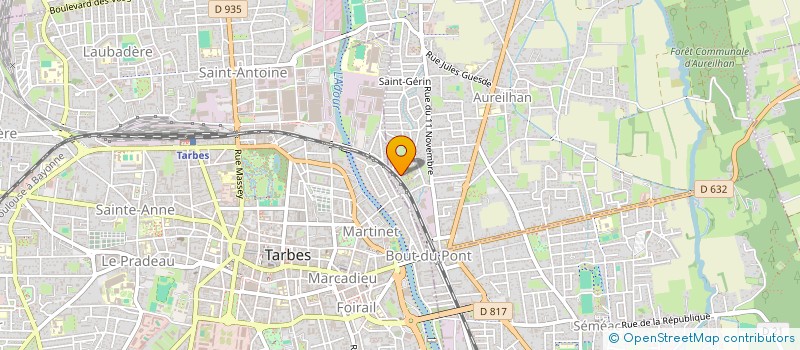 localisation de l'entreprise EXPRESSO 2000 à AUREILHAN