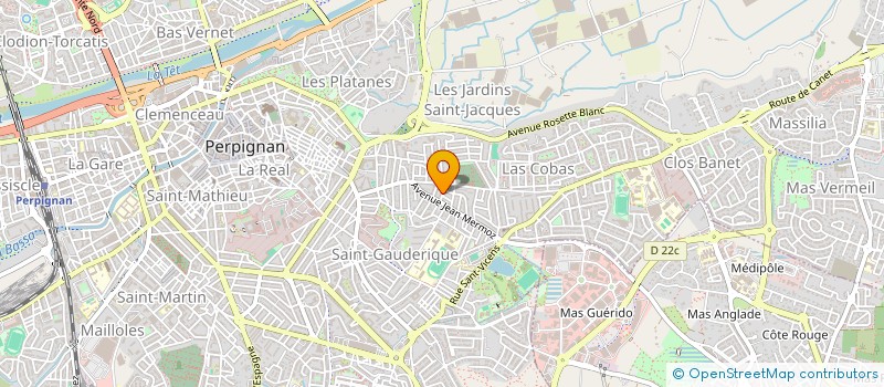 localisation de l'entreprise EXPRESSO COURSES  PERPIGNAN