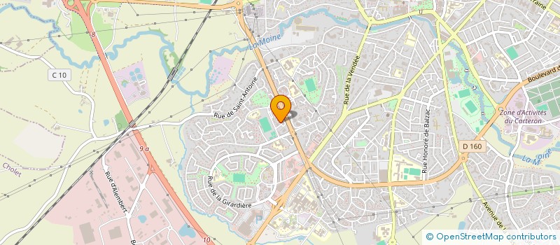 localisation de l'entreprise EXPRESSOR SERVICES EXS à CHOLET