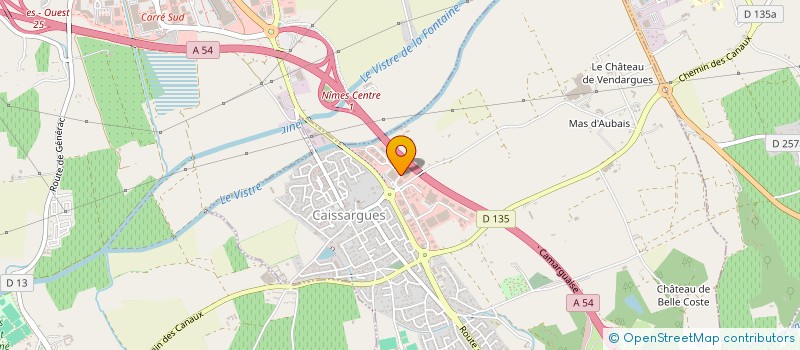 localisation de l'entreprise EXPRESSPOLY  CAISSARGUES