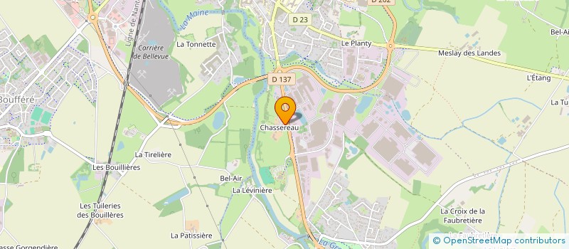 localisation de l'entreprise EXPRIM à MONTAIGU-VENDEE