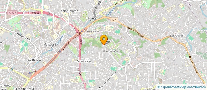 localisation de l'entreprise EXPRIM'TOI à MARSEILLE